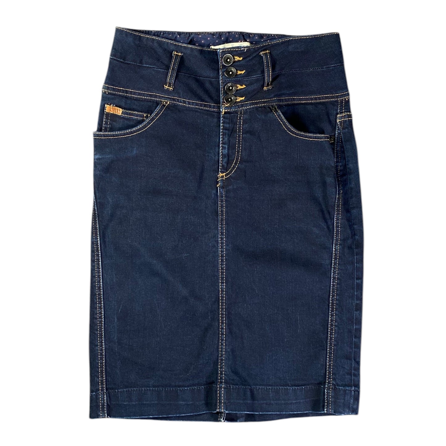 Zara Woman Premium Dark Blue Skirt