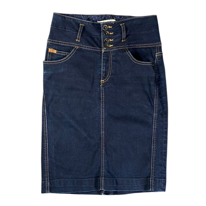 Zara Woman Premium Dark Blue Skirt