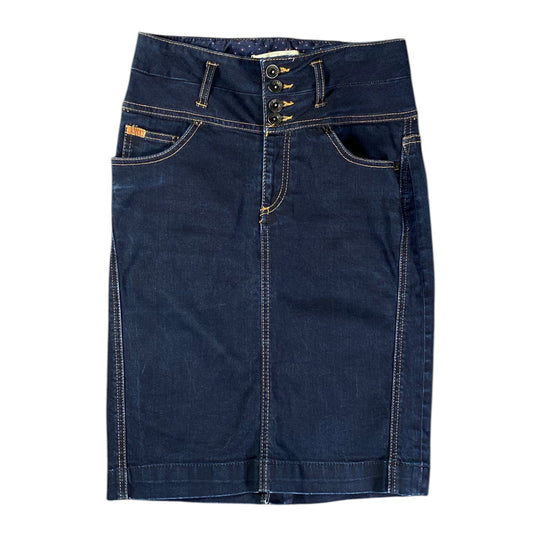 Zara Woman Premium Dark Blue Skirt