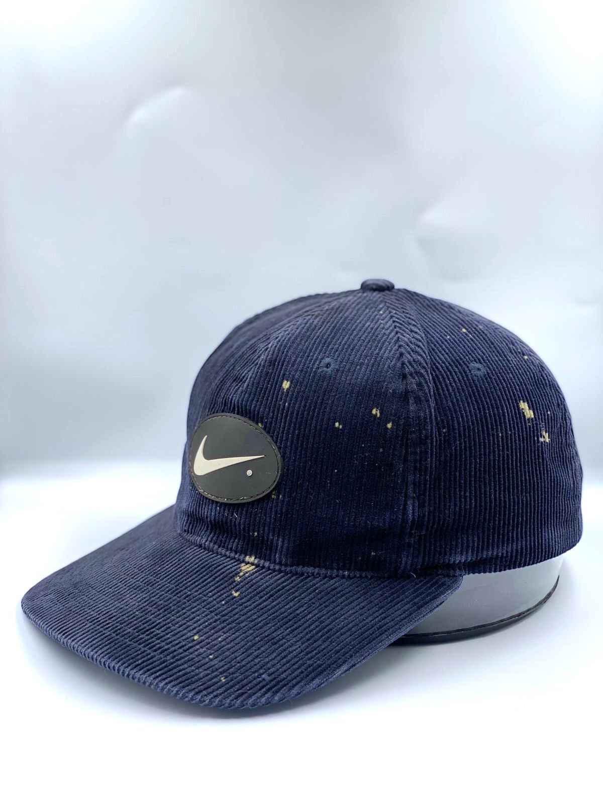 Nike Navy Blue Corduroy Cap