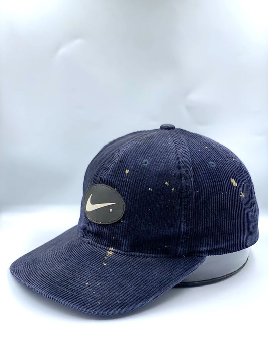 Nike Navy Blue Corduroy Cap