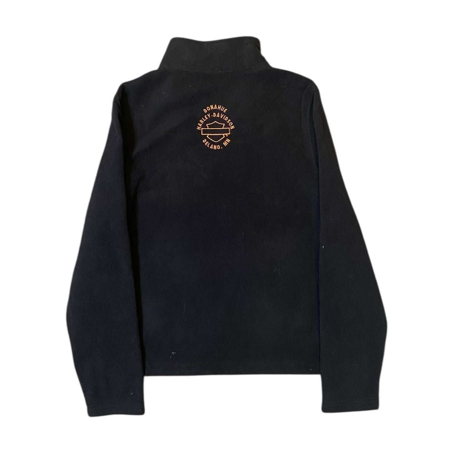 Harley Davidson Black Quarter Zip Sweater