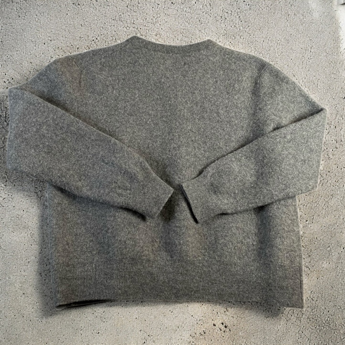 Polo Ralph Lauren Dark Grey Wool V-neck Sweater