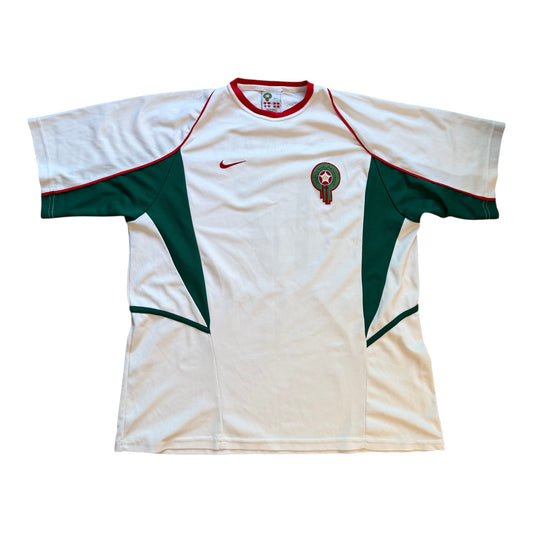 2002 Nike Morocco Away #17 Chammakh Jersey