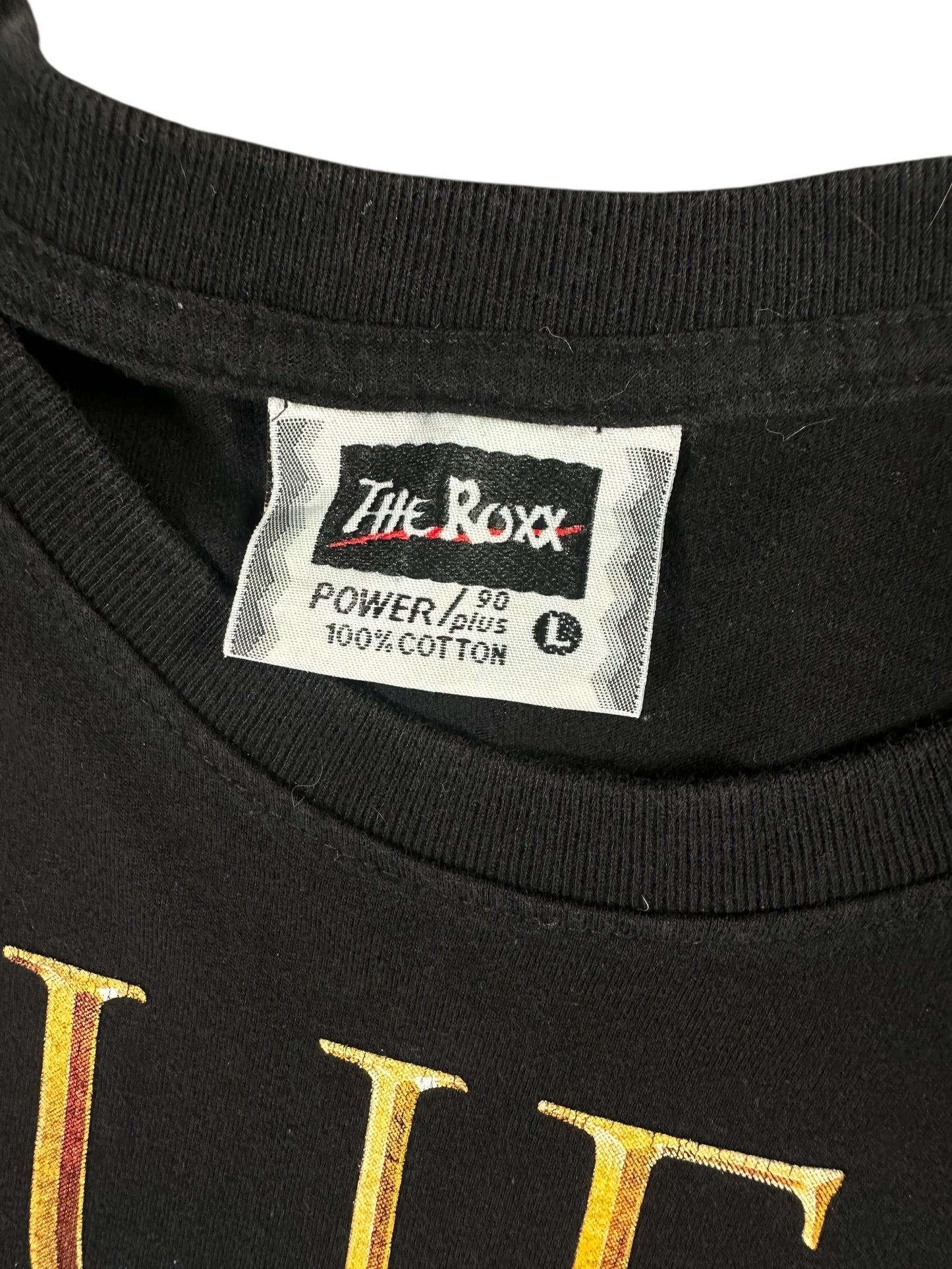 Vintage Queen "We Will Rock You" Black Tee