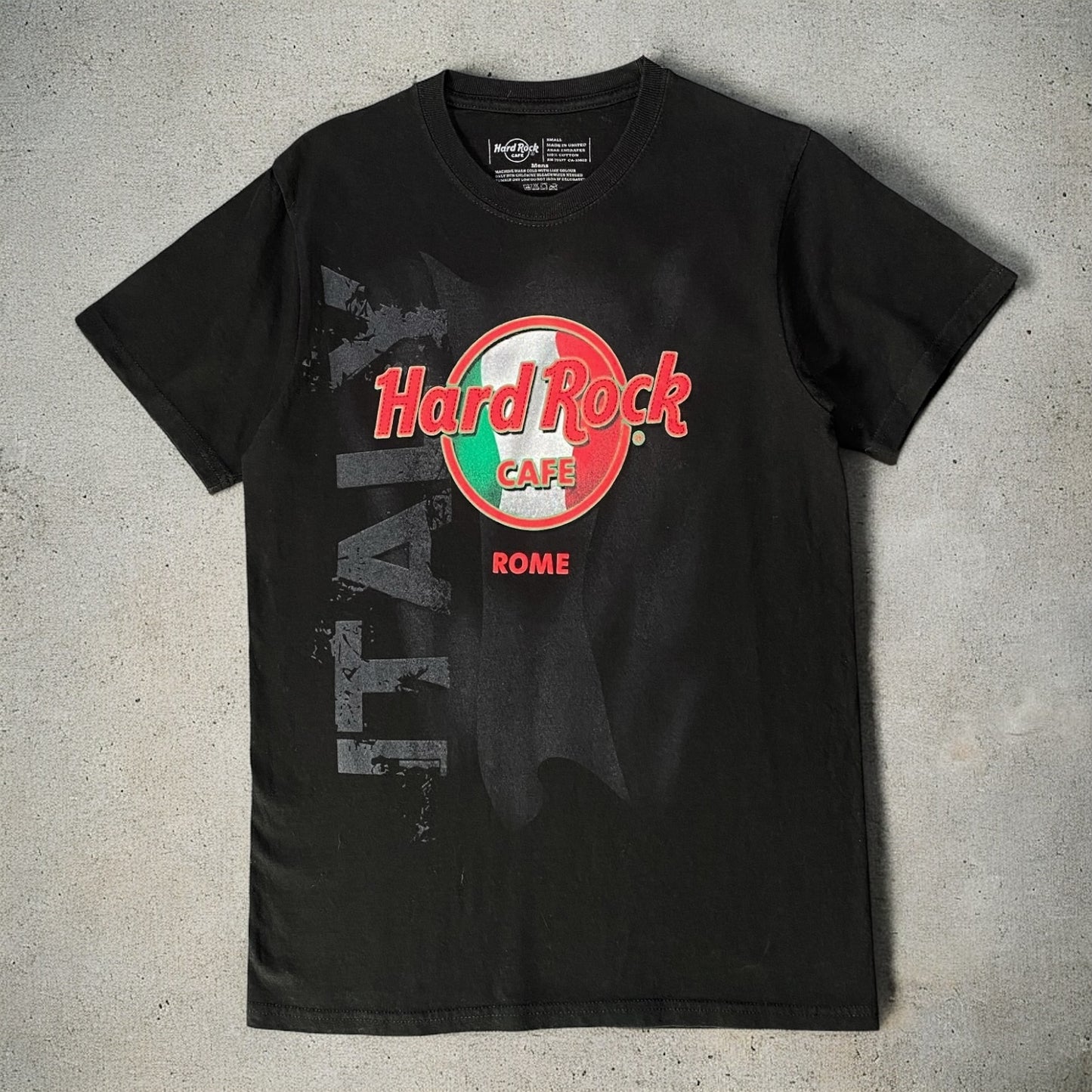 Hard Rock Rome Black T-shirt