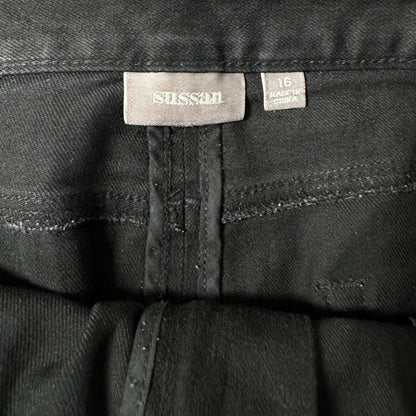 Sussan Black Denim Skirt
