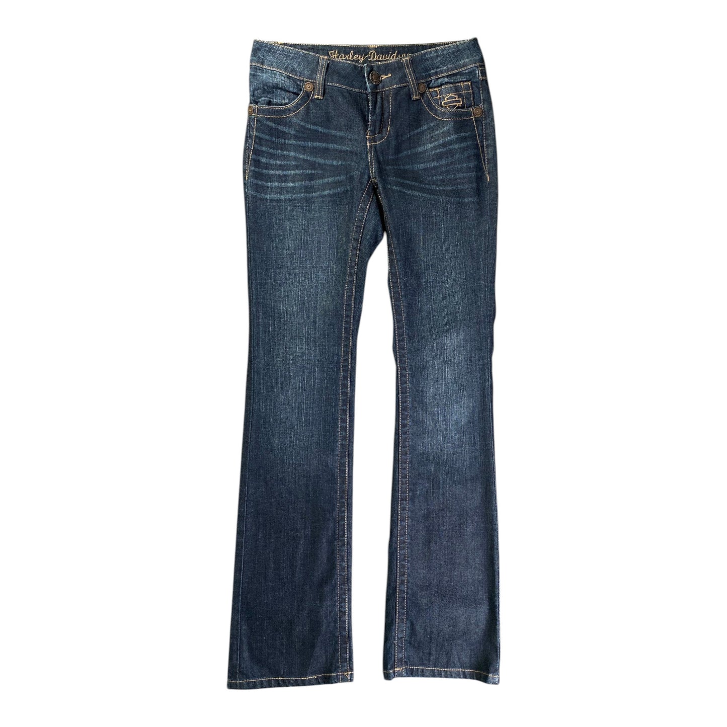 Harley Davidson Slim Bootcut Denim Wmns Jeans