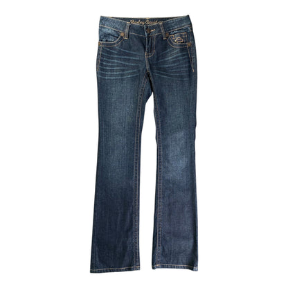 Harley Davidson Slim Bootcut Denim Wmns Jeans