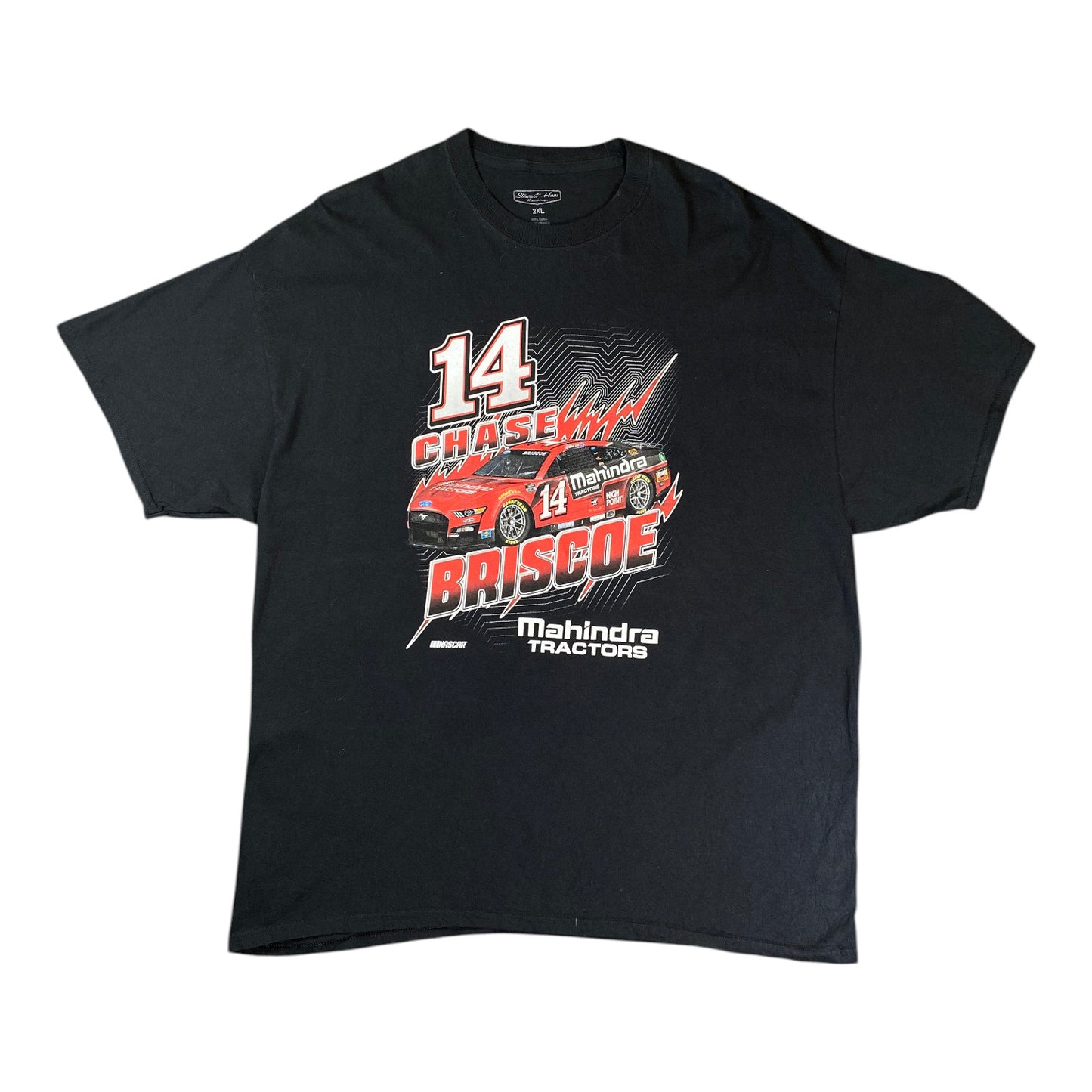 NASCAR Chase Briscoe Mahindra Tractors Team Collection Black Tee