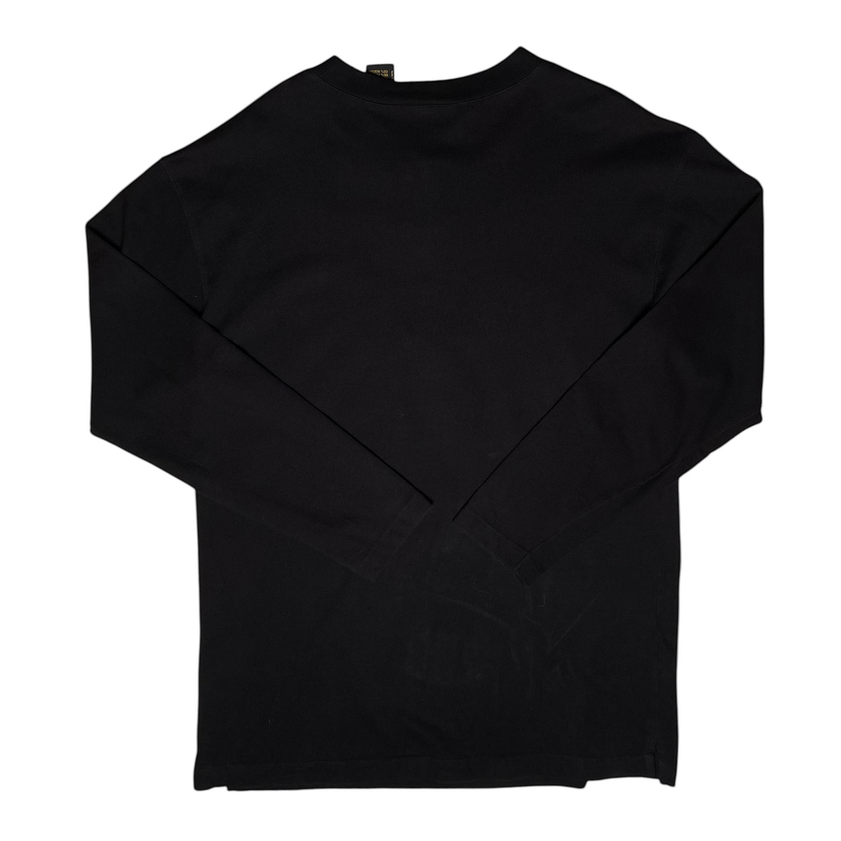 Digg It Thrift & Vintage Harley-Davidson V-Twin Power black long sleeve sweatshirt, back view, size large.
