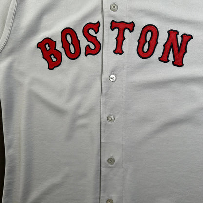 Majestic MLB Boston Red Sox Authentic Road Gray Jersey