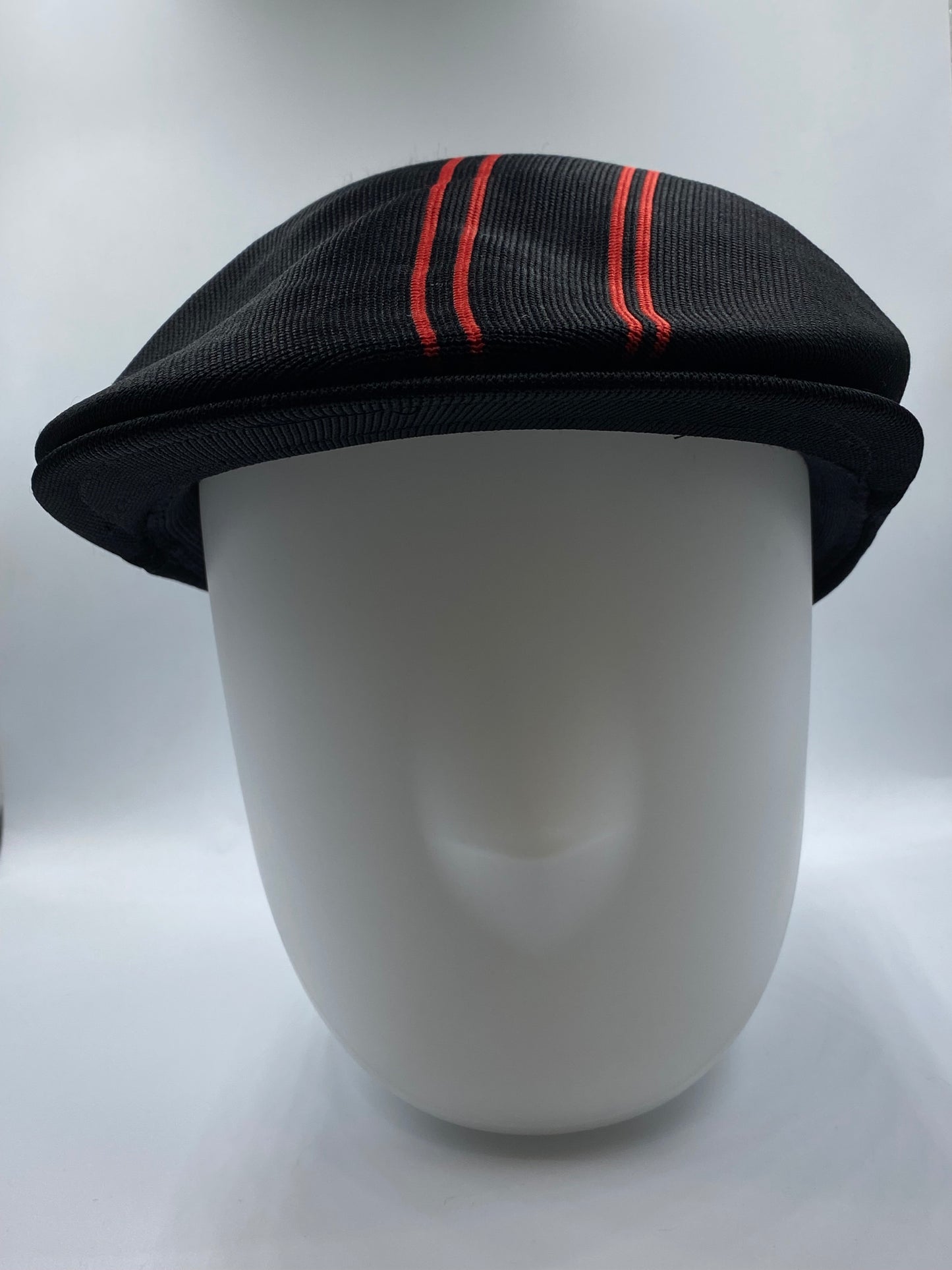 Vintage Kangol 507 Ventair Red Striped Flat Cap