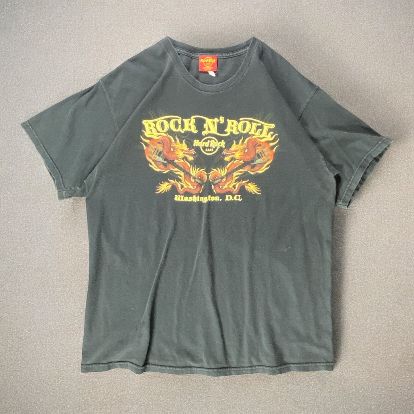 Hard Rock Washington Black T-shirt