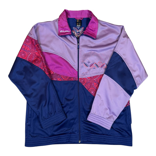 Vintage Lotto Purple Windbreaker
