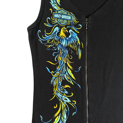 Harley-Davidson Bourbon Street New Orleans Black Tank Top T-shirt