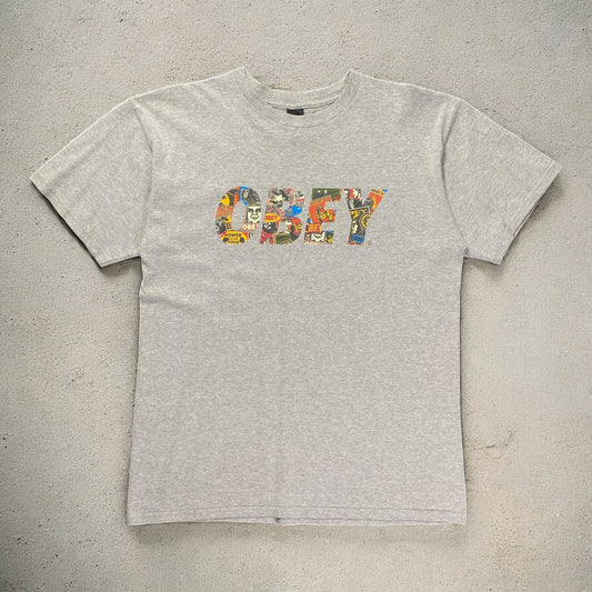 Obey Streetwear Gray T-shirt
