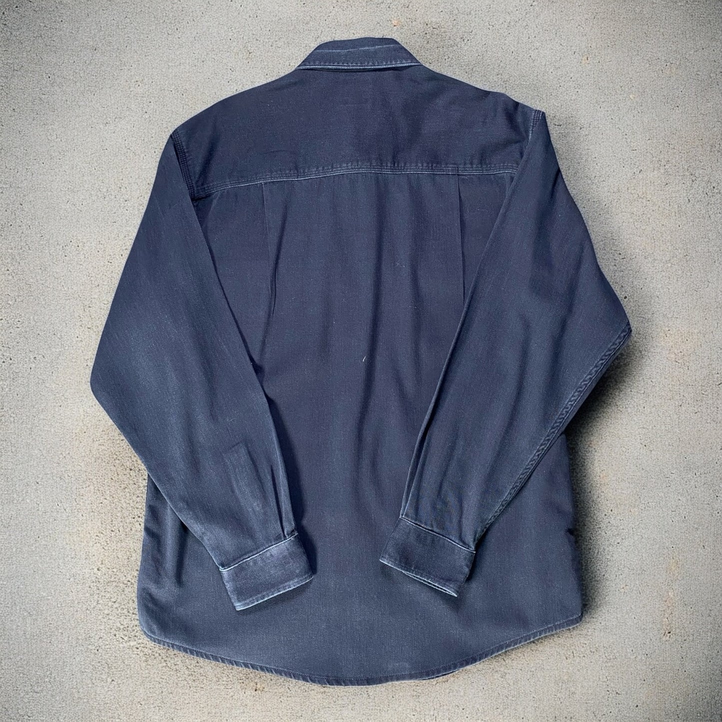 Carhartt Flame-Resistant Navy Blue Shirt