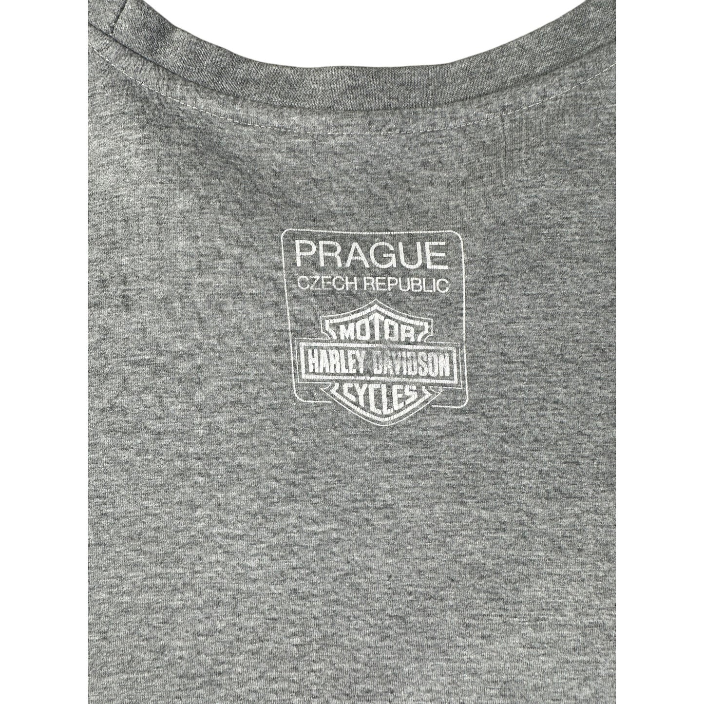 BEC Collection Harley-Davidson Support Your Local Dealer Prague Grey T-shirt