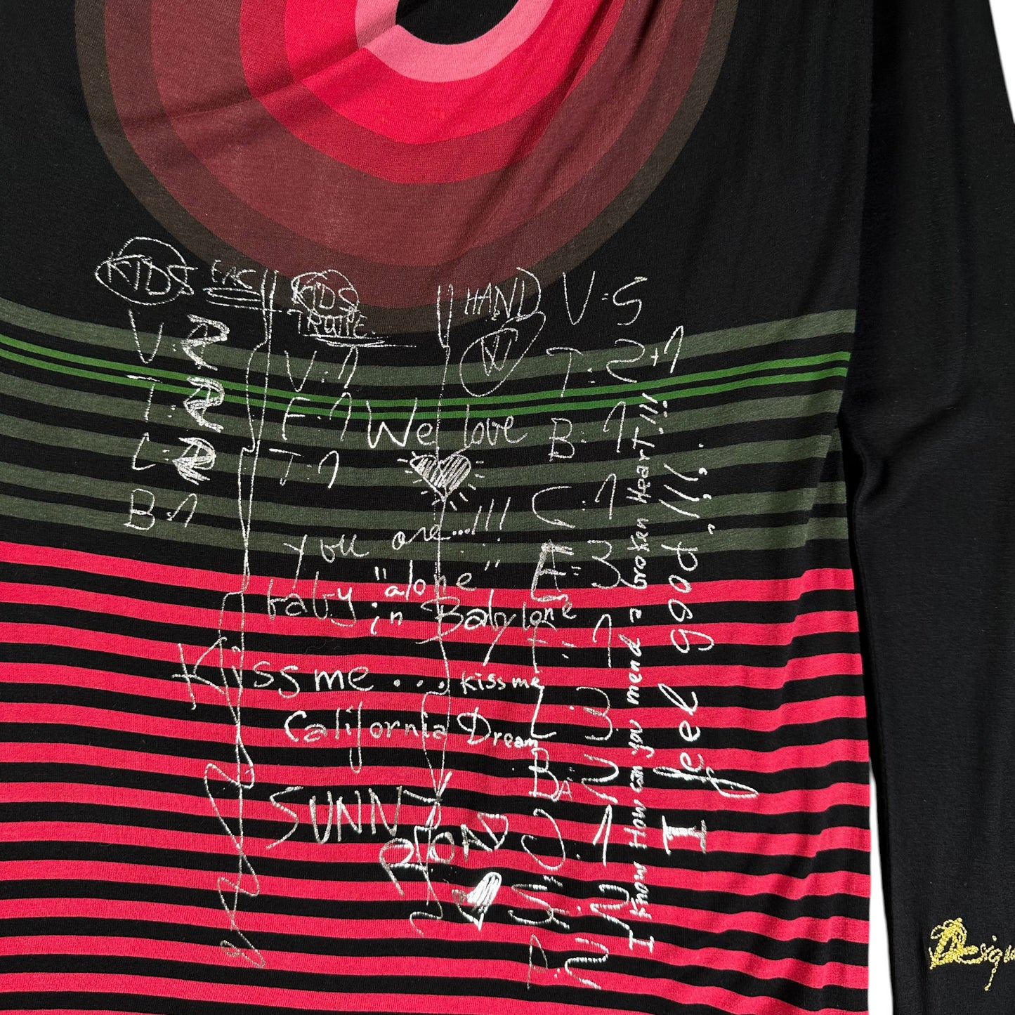 Desigual Allie Graphic Black T-shirt