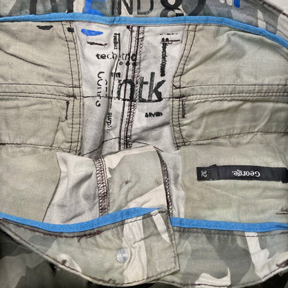 George Grey Camo Tactical Cargo Shorts