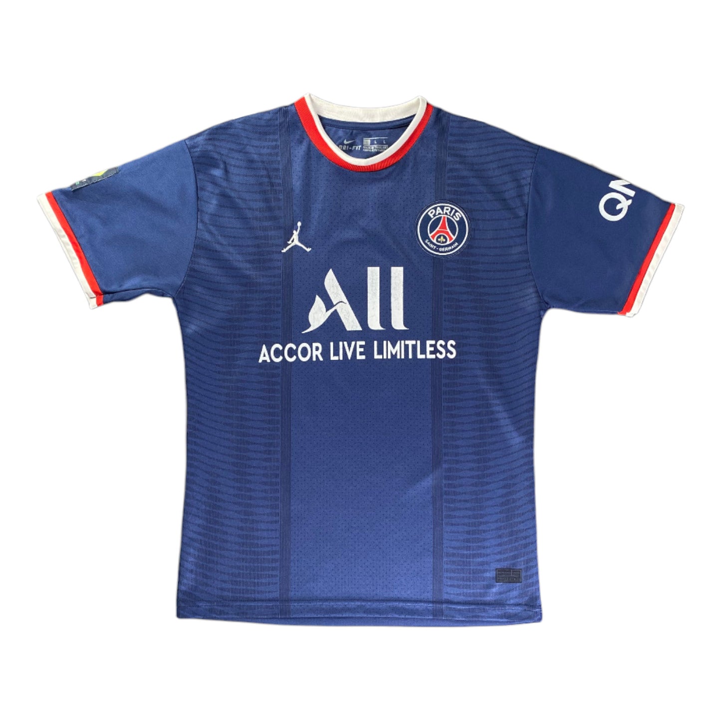 Nike Jordan Paris Saint-Germain Lionel Messi Navy Blue Jersey