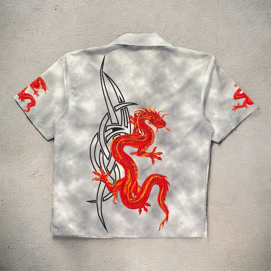 Dognose Graphic Gray Shirt