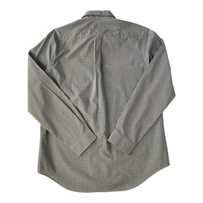 Ralph Lauren Green & Navy Checkered Pattern Button Down Shirt