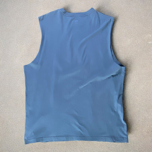 Duty Honor Freedom Navy Blue Sleeveless T-shirt