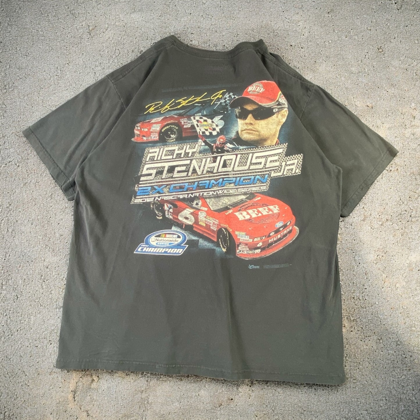 Ricky Stenhouse Jr Nascar Black T-shirt