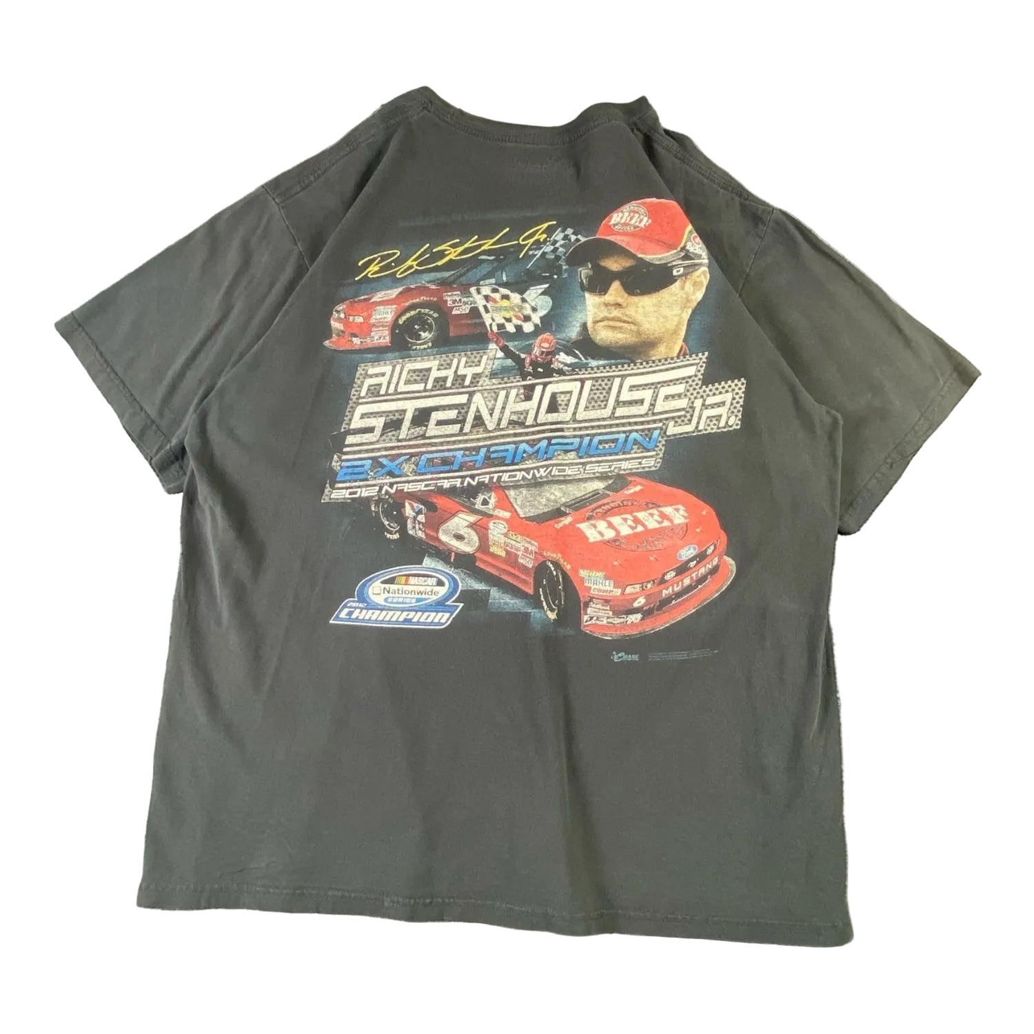 Ricky Stenhouse Jr Nascar Black T-shirt