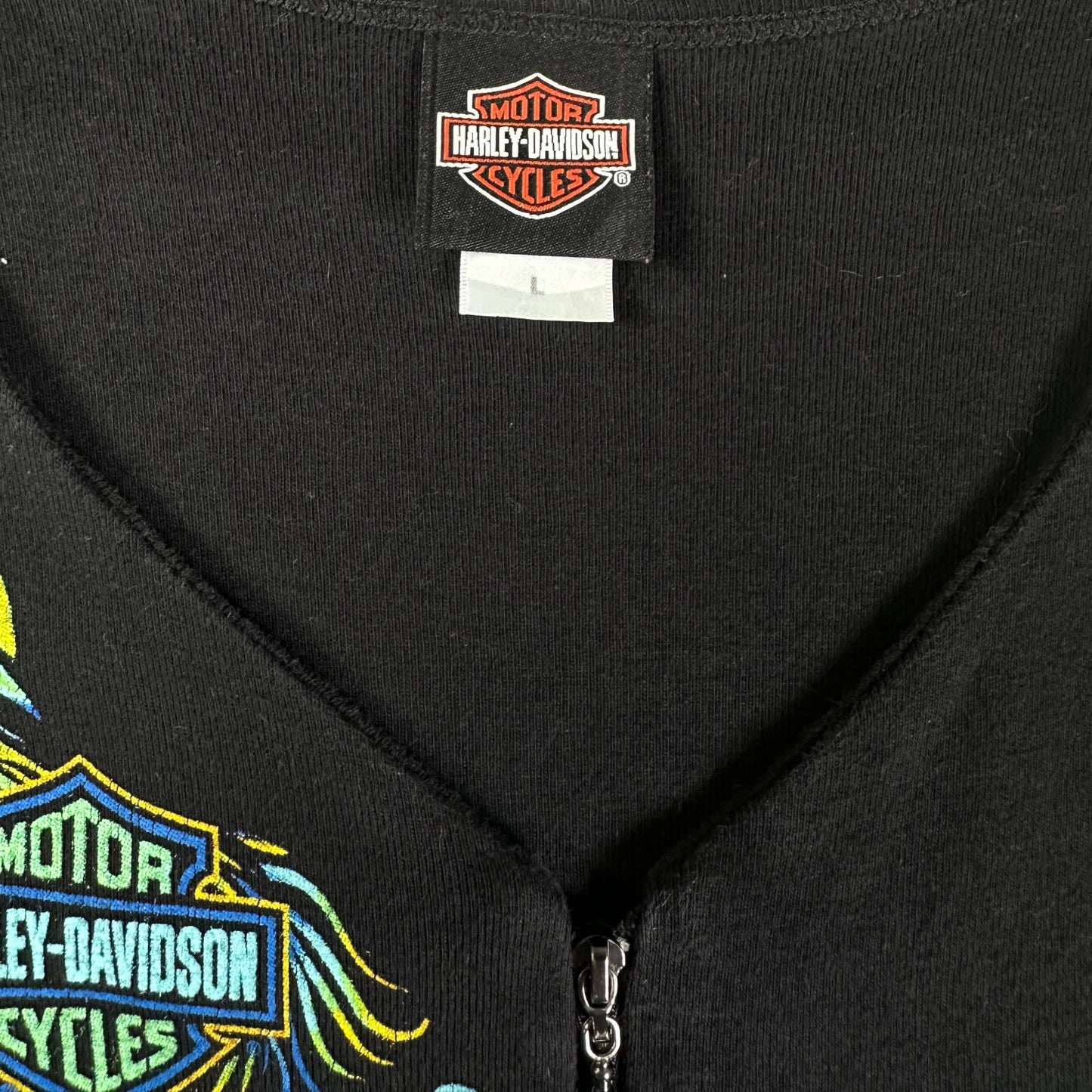 Harley-Davidson Bourbon Street New Orleans Black Tank Top T-shirt