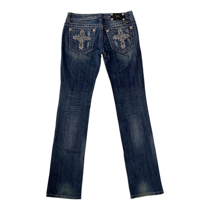 Wmns Miss Me Straight-Leg Jeans