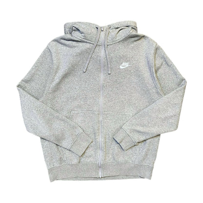 Nike Grey Zip Up Hoodie