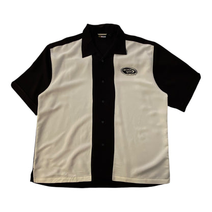 Nascar Sprint Cup Garage Rockabilly Bowling style Button Polo Shirt