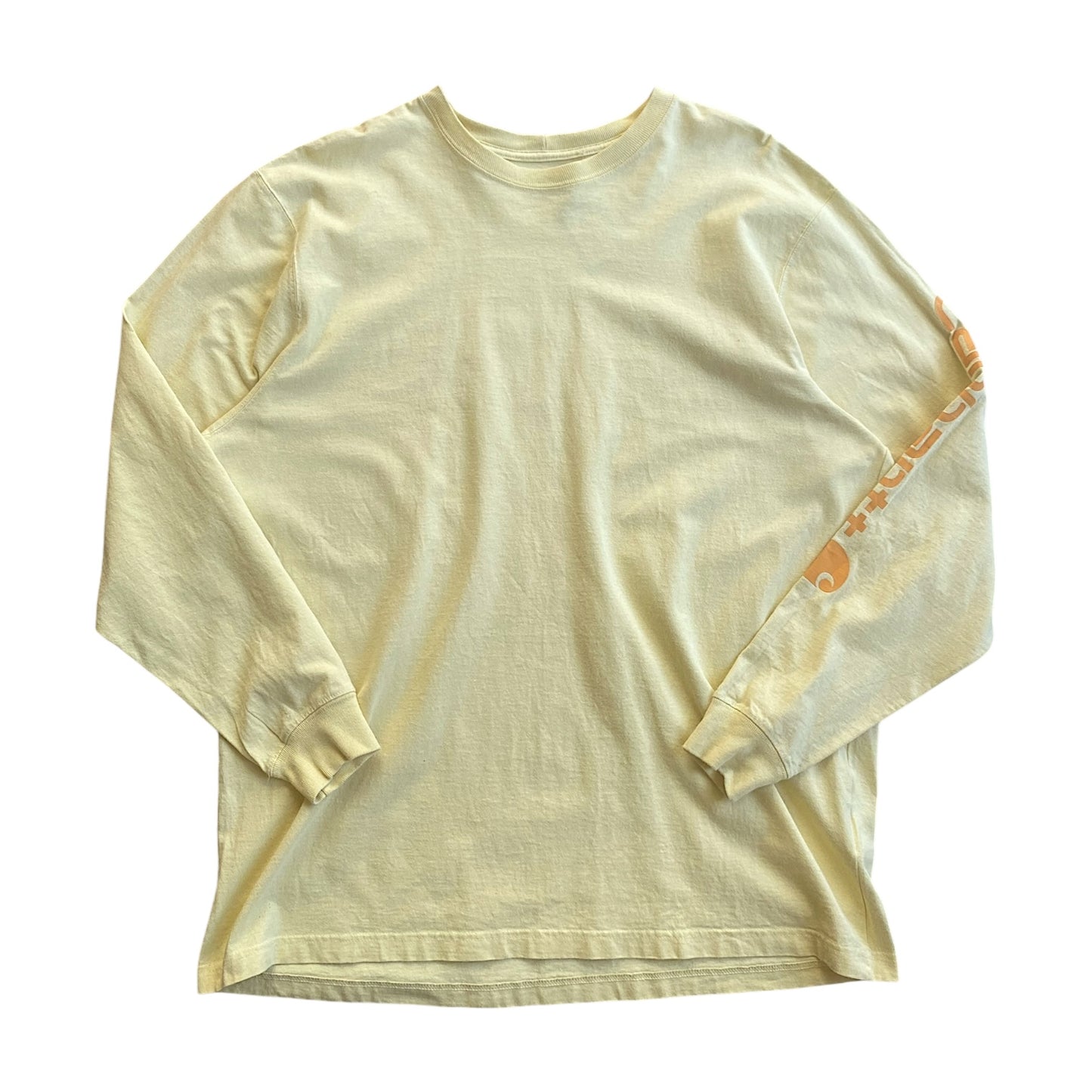 Carhartt Yellow Long Sleeve T-Shirt