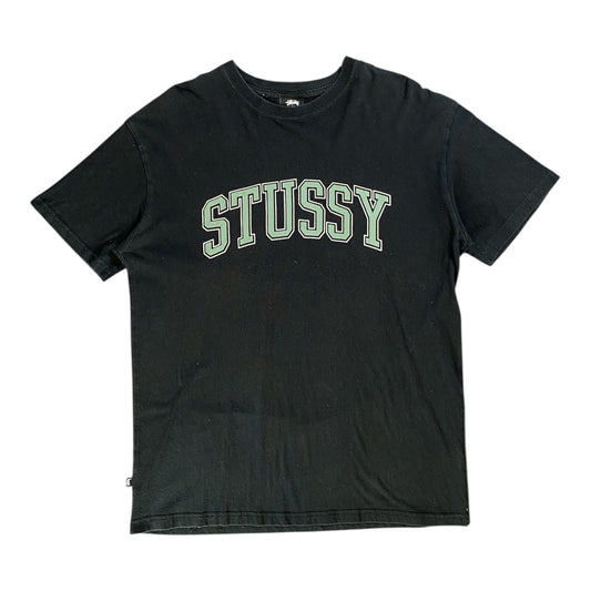 Stussy Collegiate Black Tee