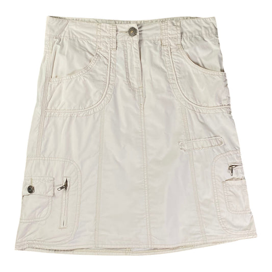 Street One Light Beige Cargo Skirt