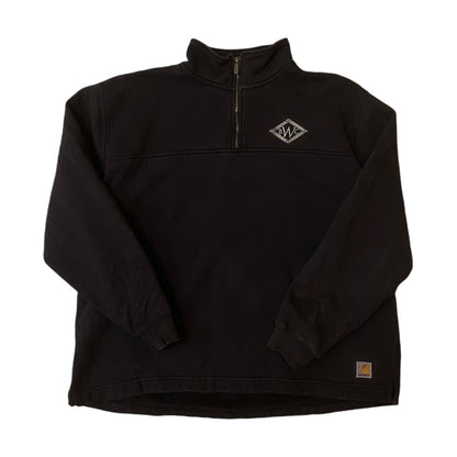 Carhartt Quarter Zipper Black Sweater