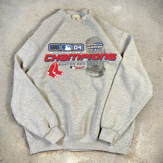 Vintage Lee Sports #2004 Boston Red Sox World Series Champions Sweatshirt