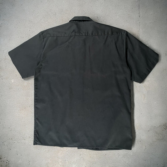 Dickies Black Button-Up Shirt – Classic Fit