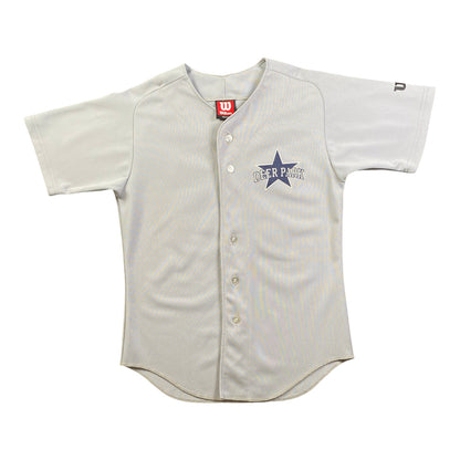 Wilson Youth Dallas Cowboys Deer Park Stars Wiechman Full-Button Gray Jersey