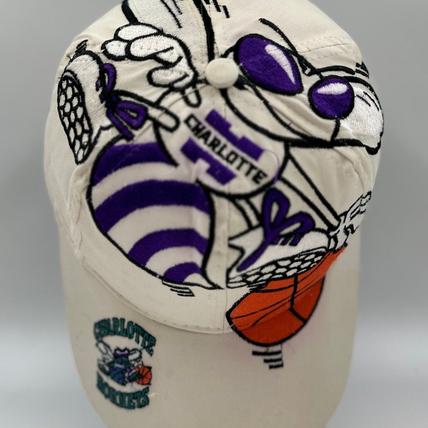 Vintage 90s Charlotte Hornets NBA Snapback Cap