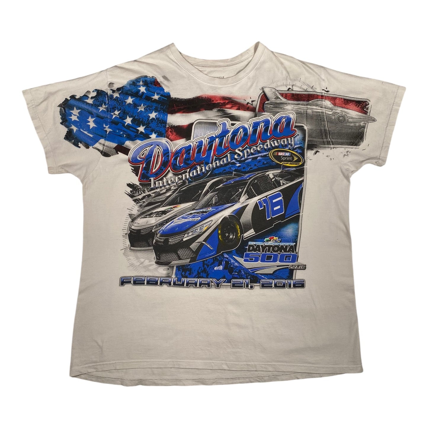 NASCAR 2016 Daytona 500 All Over Print T-Shirt
