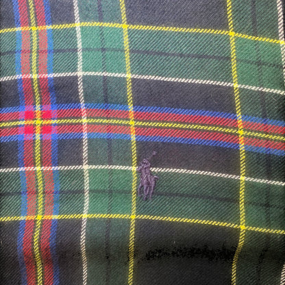 Polo Ralph Lauren Classic Fit Dark Forest Plaid Flannel Shirt