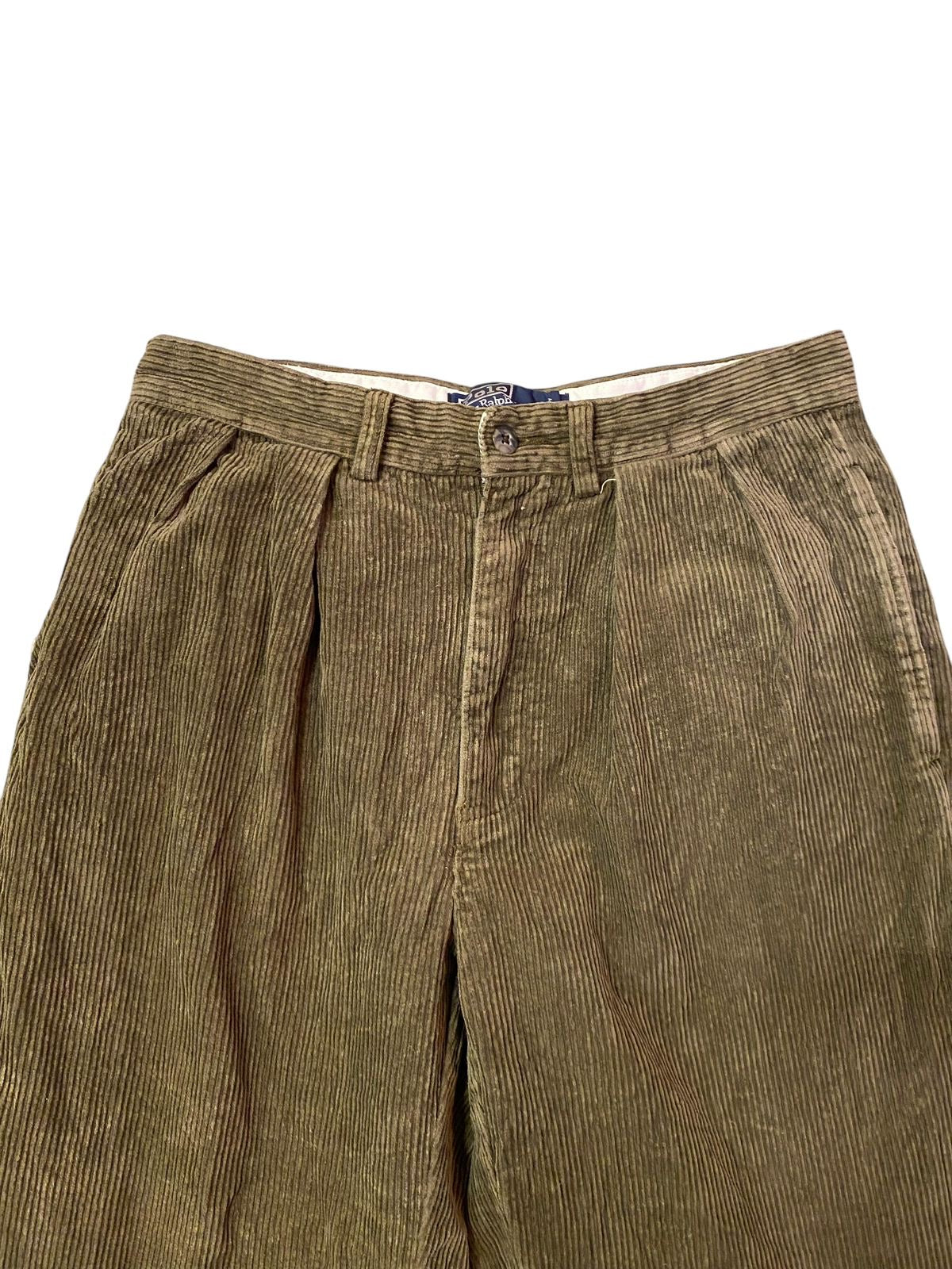 Ralph Lauren Ash Brown Corduroy Pants