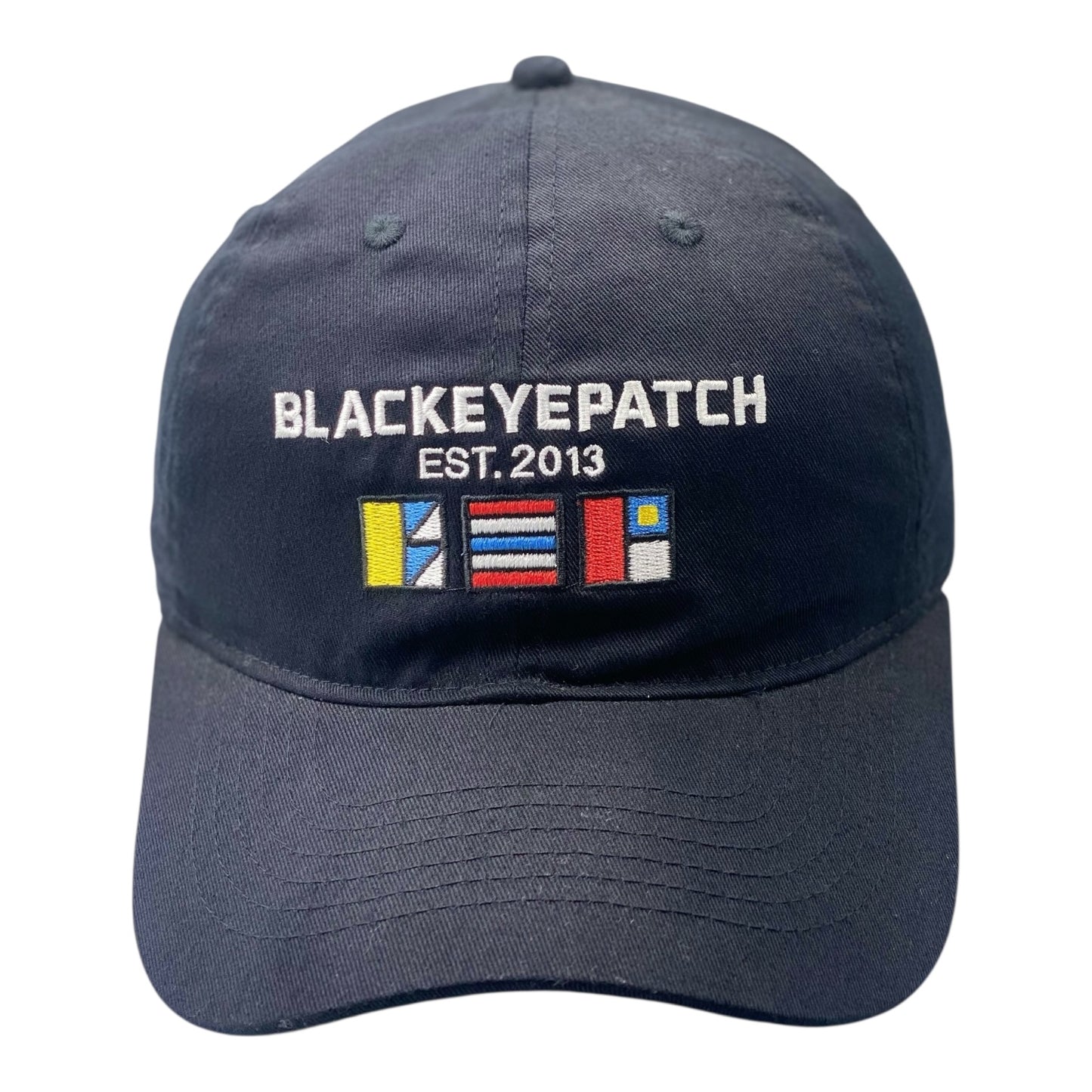 Black Eye Patch Embroidery Cap