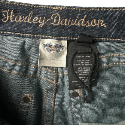 Harley Davidson Slim Bootcut Denim Wmns Jeans