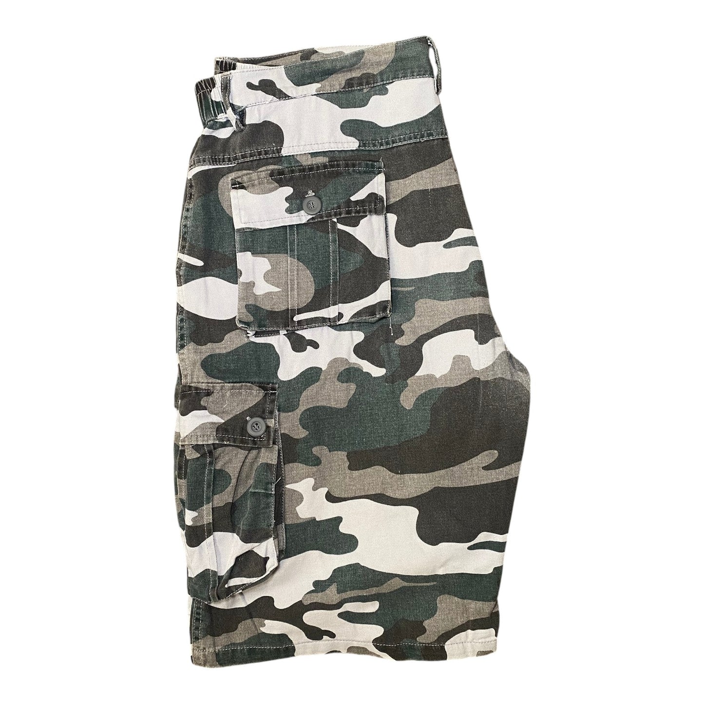 Urban Grey Camo Cargo Shorts