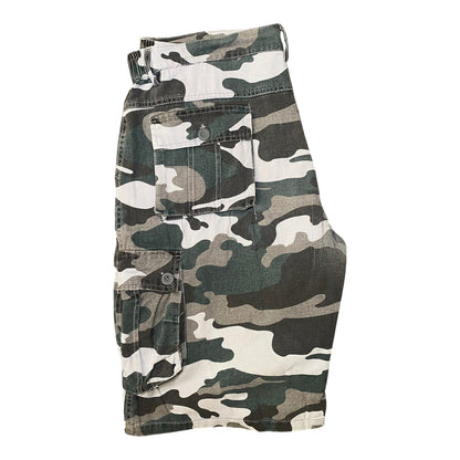 Urban Grey Camo Cargo Shorts